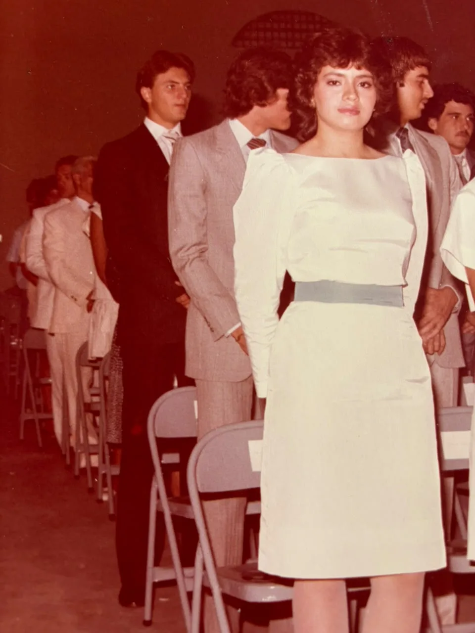 Recuerdo de juventud en una celebración